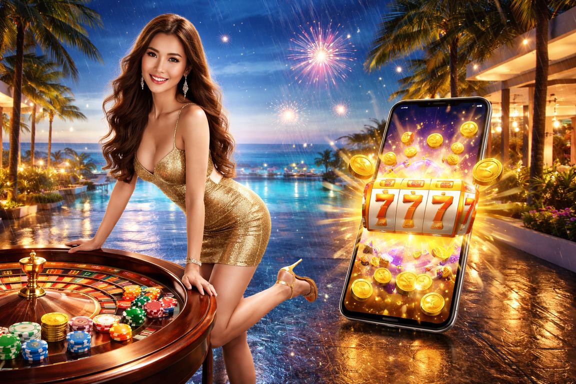 Người chơi roulette tại bãi biển Đà Nẵng, trải nghiệm casino trực tuyến buổi tối